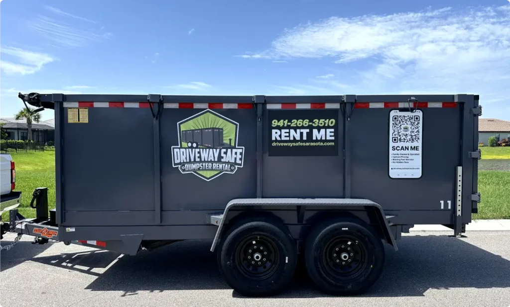 Construction dumpster rental in Tampa FL for contractors