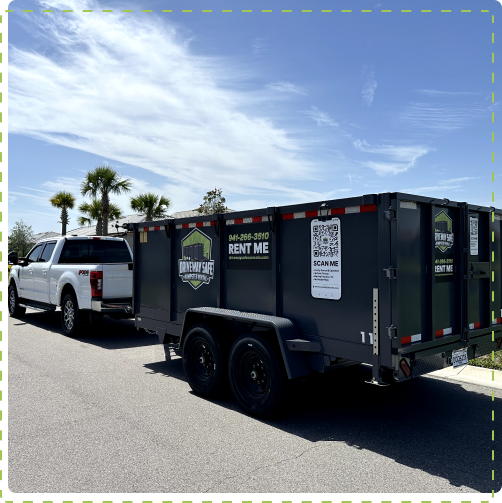 Construction dumpster rental in Venice FL for residential projects