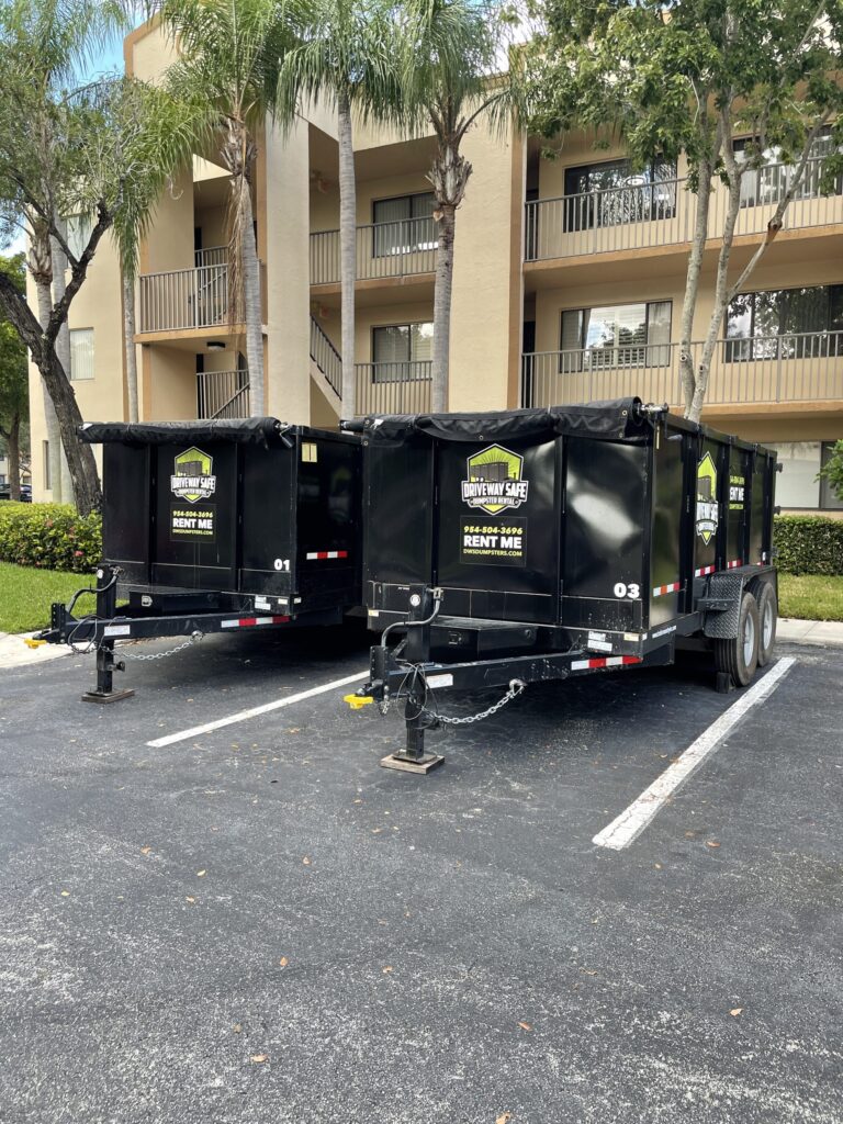 Construction Dumpster Rental in Sarasota FL site