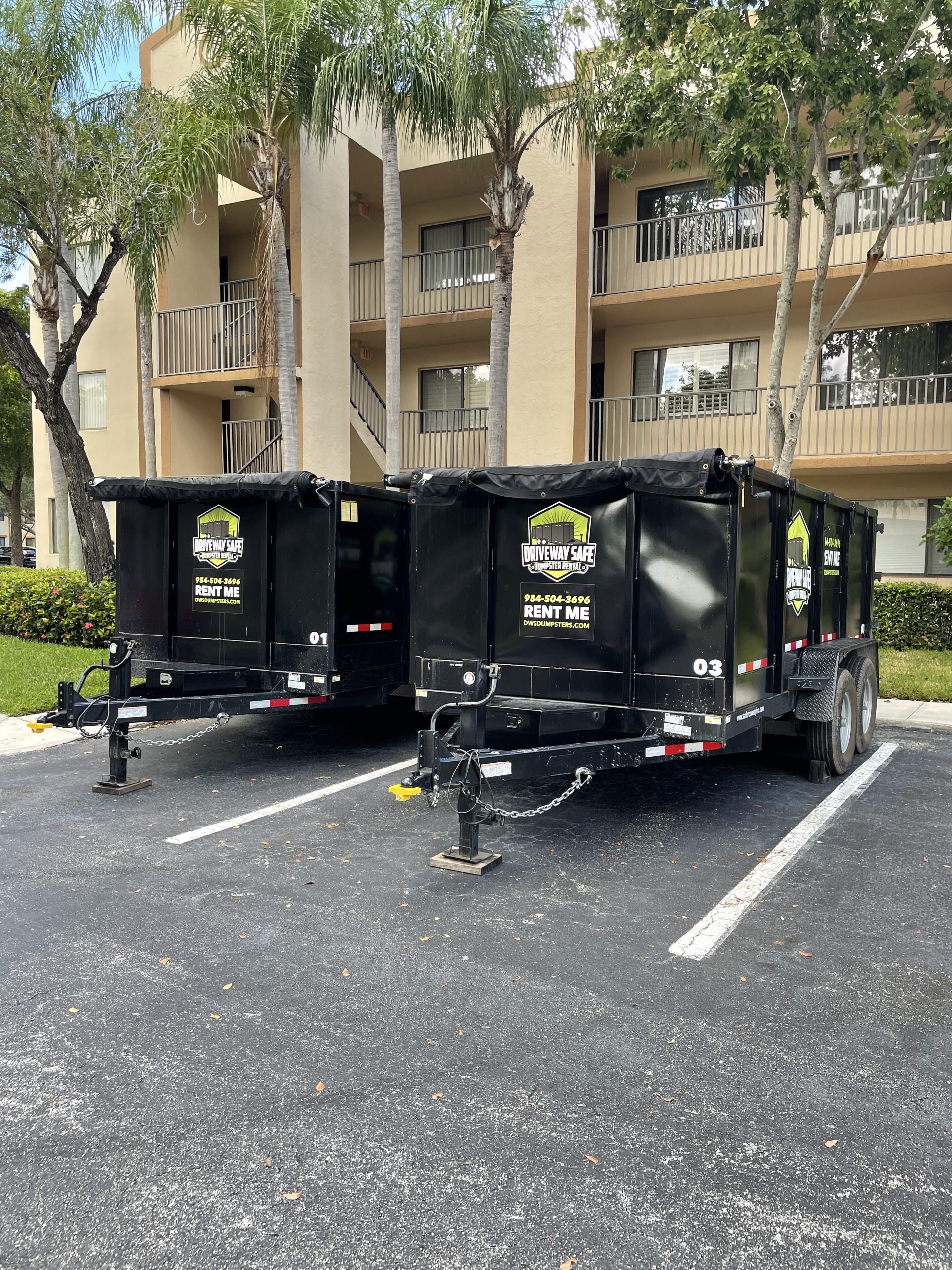 Construction Dumpster Rental in Sarasota FL site